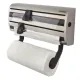 Leifheit rollenhouder 3 delig RVS